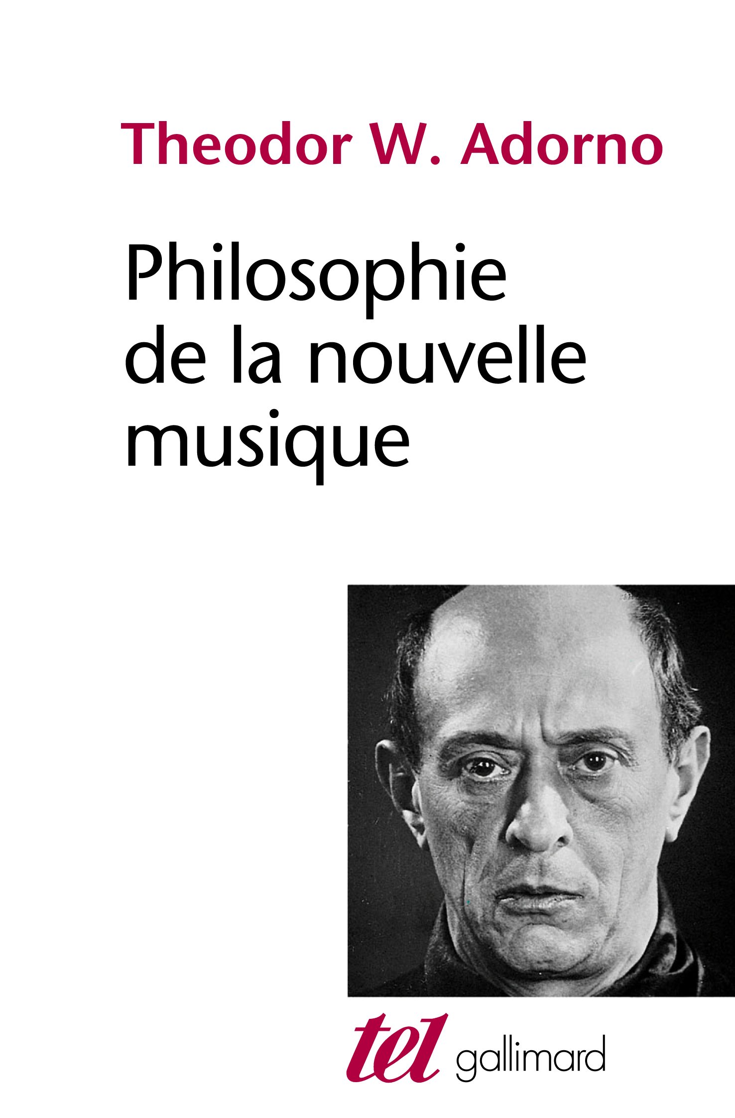Philosophie de la nouvelle musique (Tel)