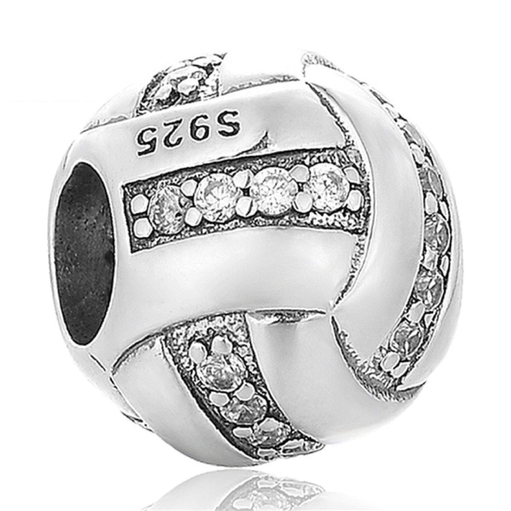 EVESCITY Limited Edition Multi Styles #2 925 Sterling Silver Bead for Charms Bracelets Best Jewelry Gifts for Her