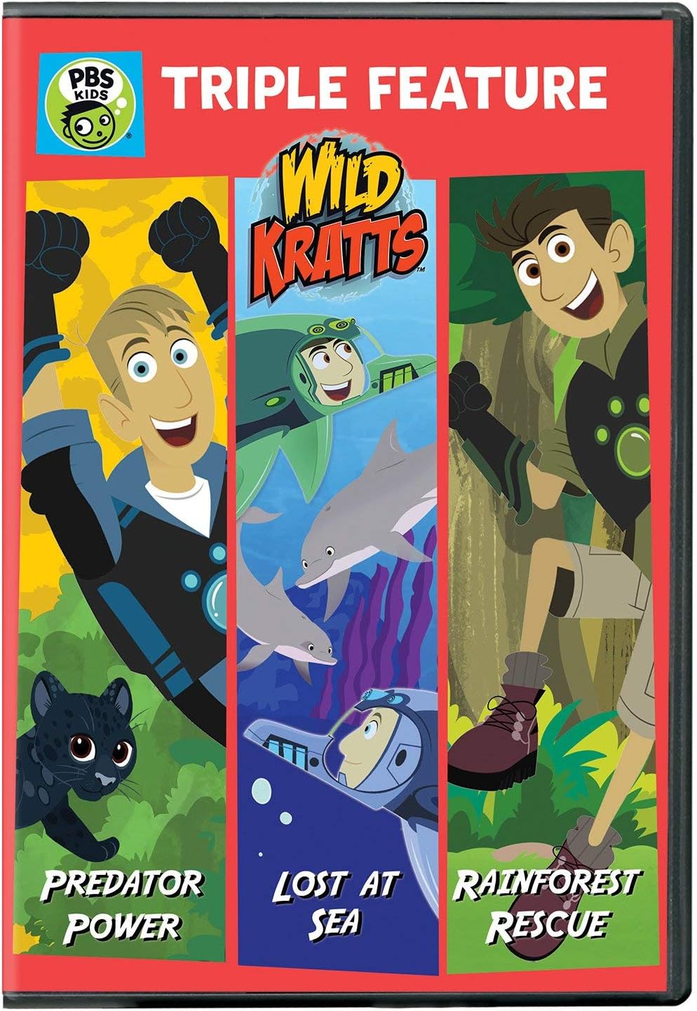 Amazon.co.jp: Wild Kratts: Predator Power / Lost at Sea [DVD] [Import