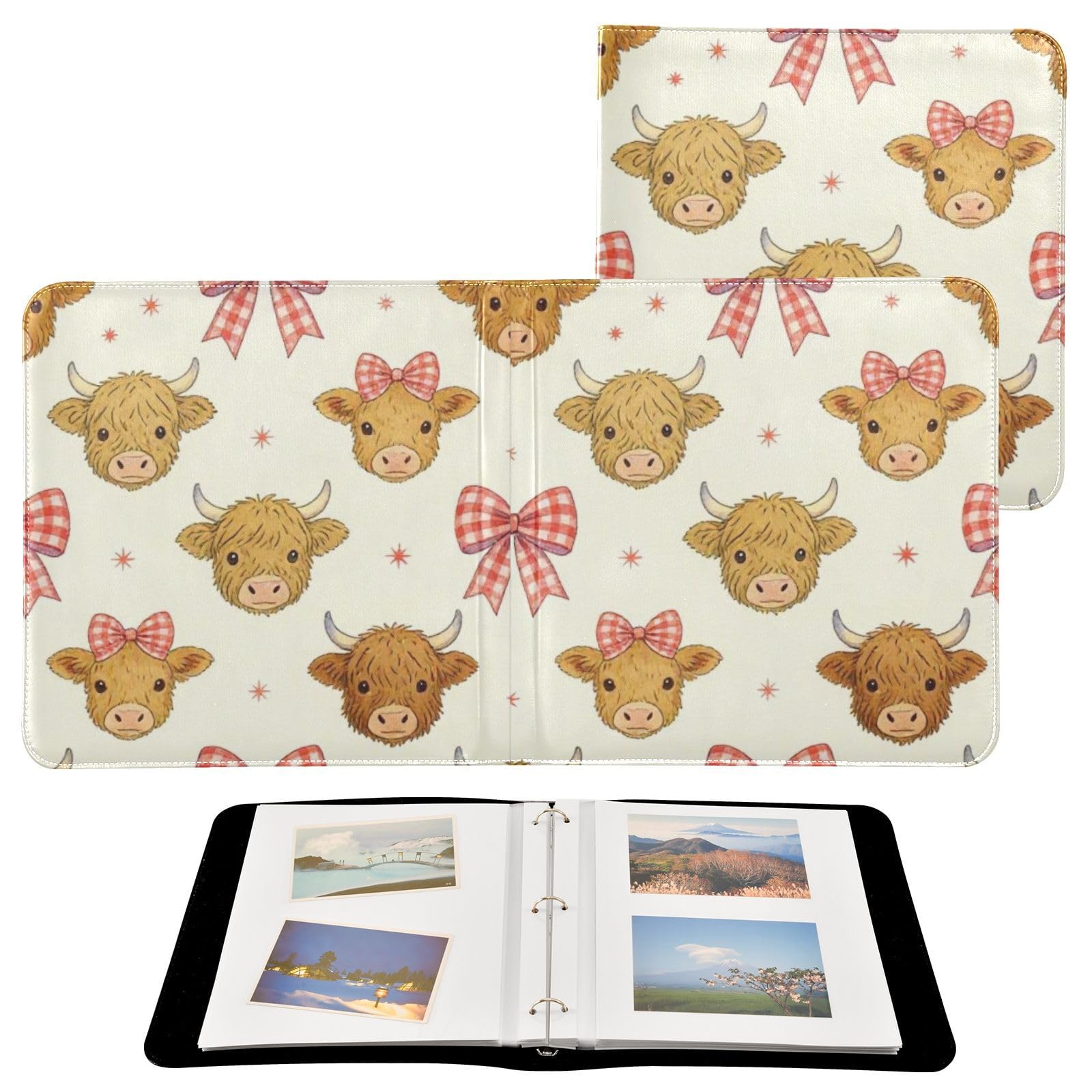 Photos et travaux de papier pour scrapbooking en cuir