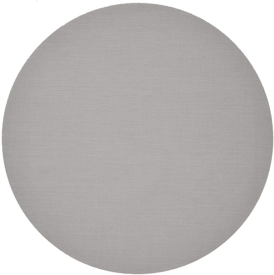 Sweet Pea Linens Chrome Wipe Clean Charger-Center Round Placemat