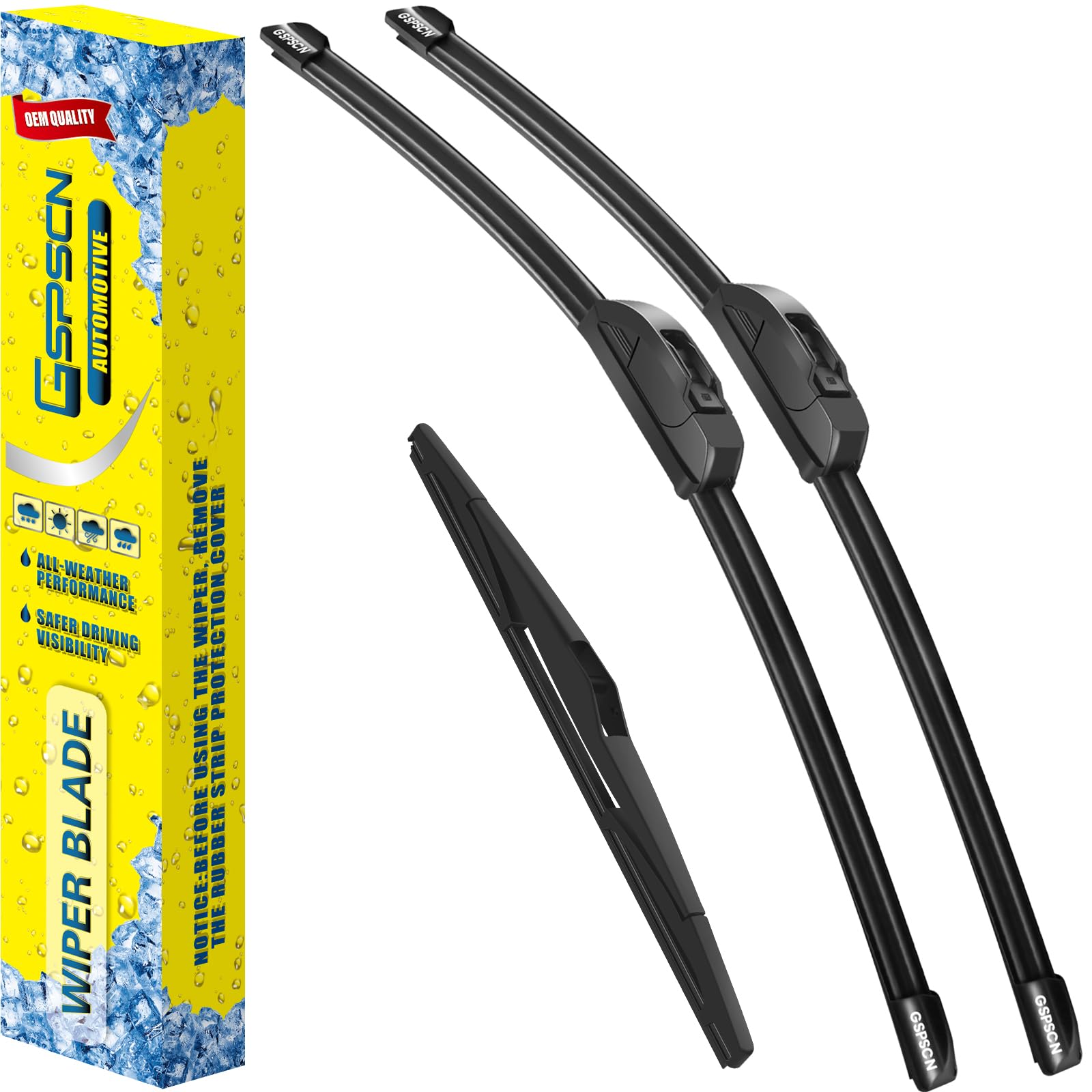 GSPSCN 24+18+12 Wiper Set (Kia Seltos)