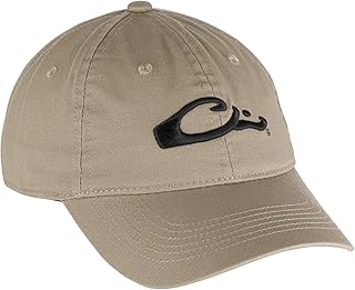 Drake Waterfowl Cotton Twill Cap Khaki OSFM