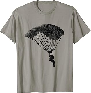 Parachuting Lover Skydiving T-Shirt Love Sky Dive Parachute T-Shirt