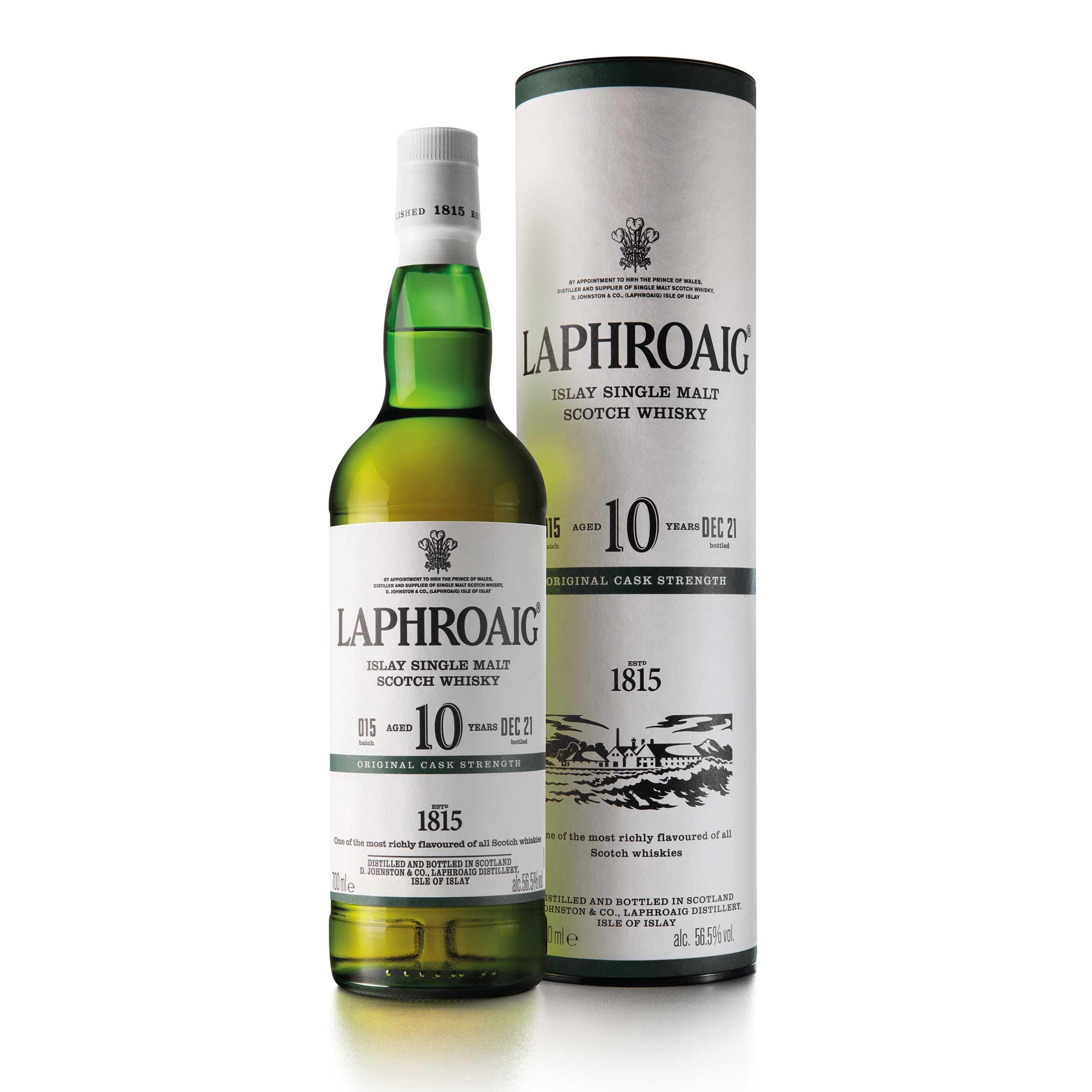 Laphroaig Cask Strength Batch 016 Islay Single Malt Scotch 10 Year Old Whisky
