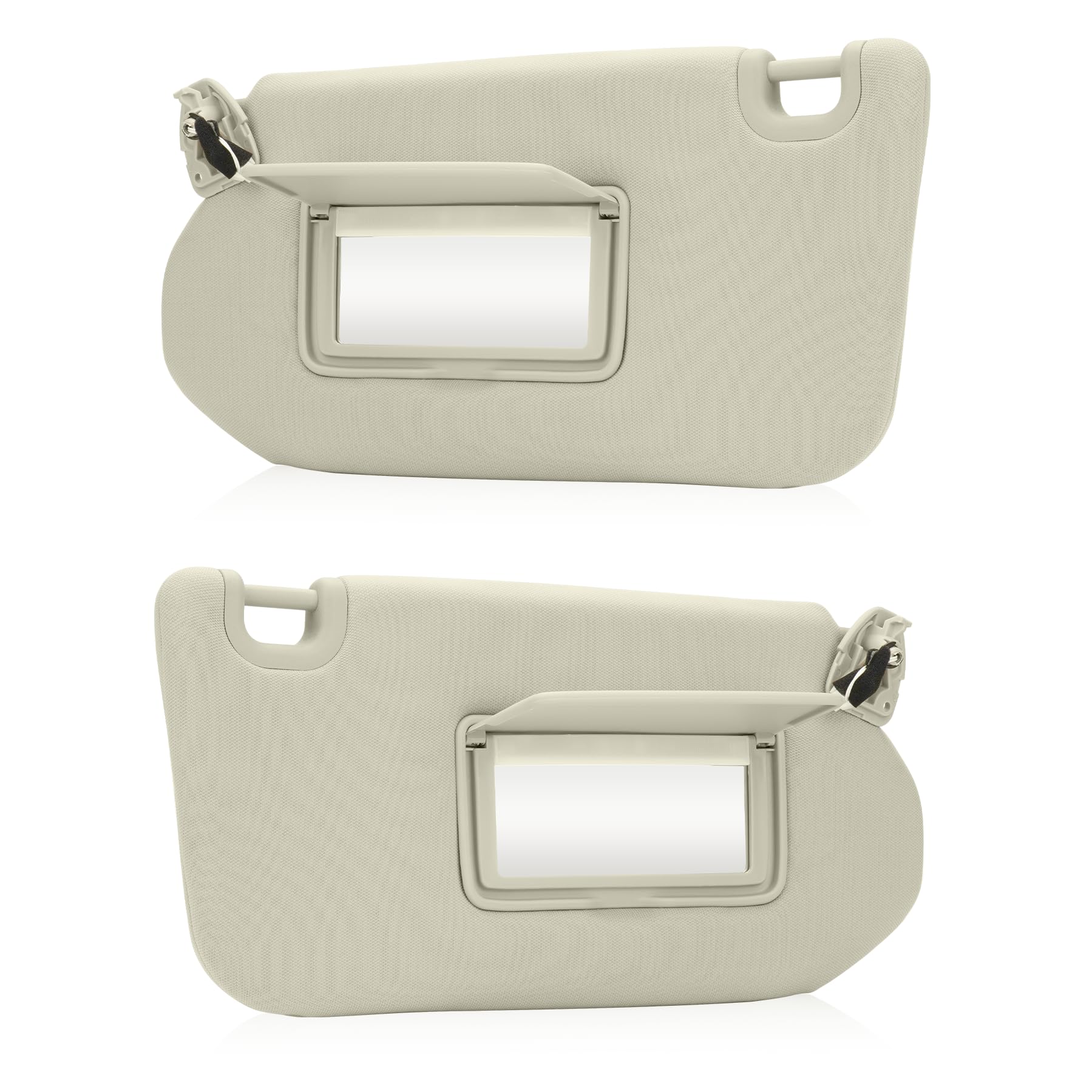 Amazon.com: Beige Driver Left + Passenger Right Side Sun Visor