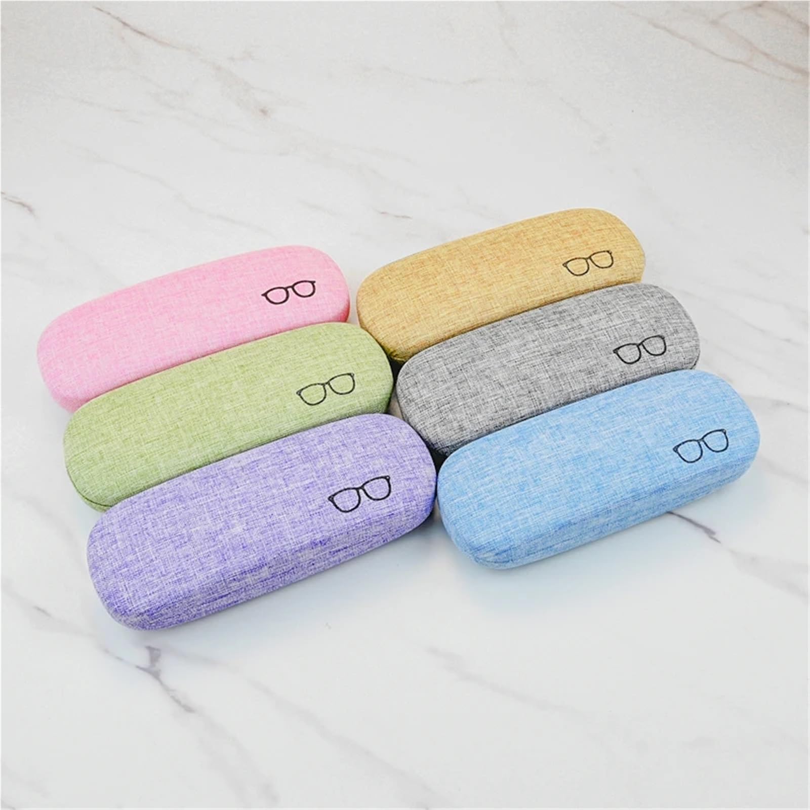 Glasses Case For Men Women Linen Cloth Eyeglass Cases Cover Pour Femmes et Hommes