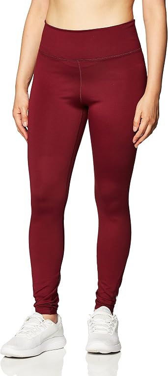 Mid-Rise Tights Dark Beetroot 