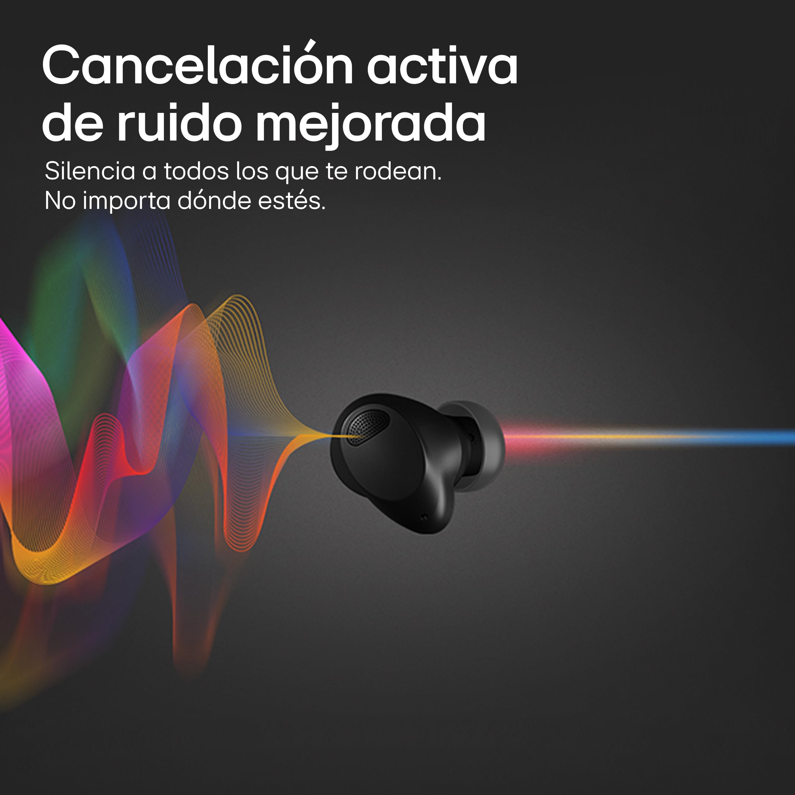 LG Auriculares intraurales Bluetooth Tone Free T90S con Sonido Dolby Atmos, tecnología Meridian, cancelación Activa de Ruido (ANC), y UVnano+, Blanco