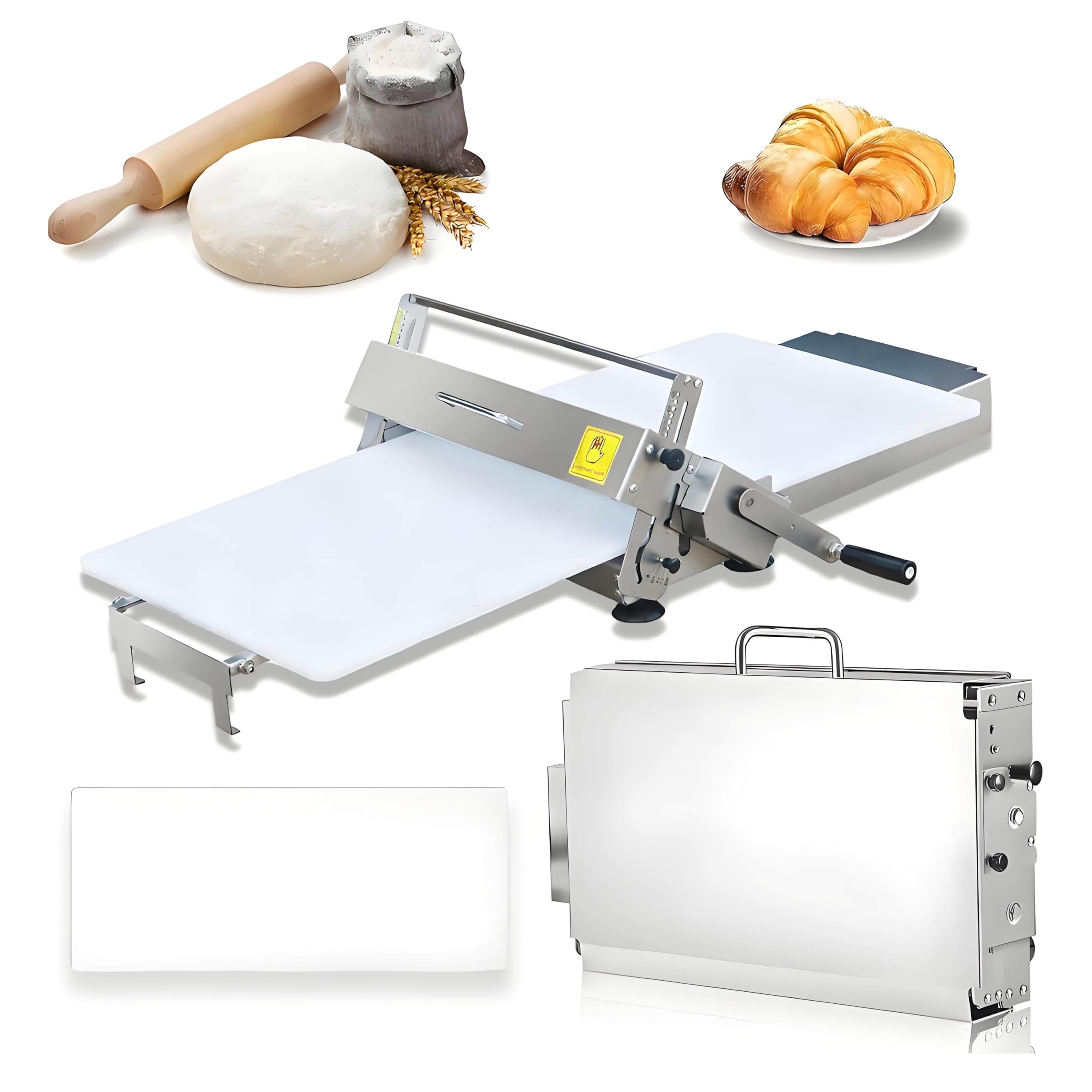 Laminadora de masa de sobremesa: evite el esfuerzo manual en su pastelería