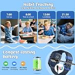 meoonley Kids Watch with 140 Sports Modes, 1.5" Kids Fitness Tracker, Boys Smart Watch, No APP/Phone Required, Sleep Monitor, Heart Rate, Puzzle Games, IP68 Waterproof,Gifts for Girls Teens Aged 3+