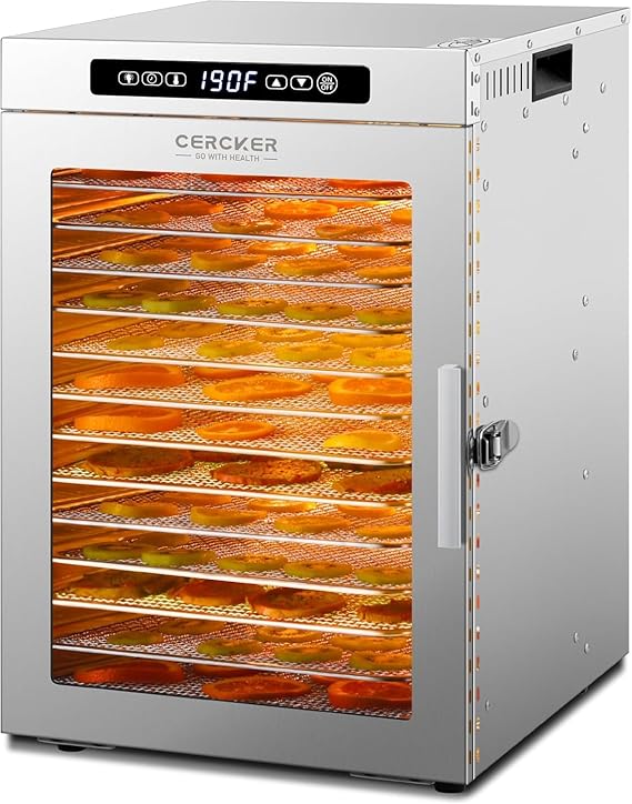 Product image for commercial food dehydrator