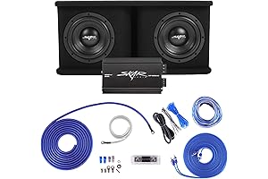 Skar Audio SDR-14 D8 Dual 8" 1400 Watt Car Sound System