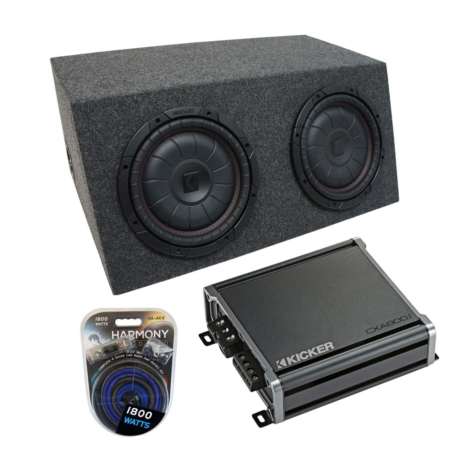 American Sound Connection Universal Car Stereo Hatchback Sealed Dual 10