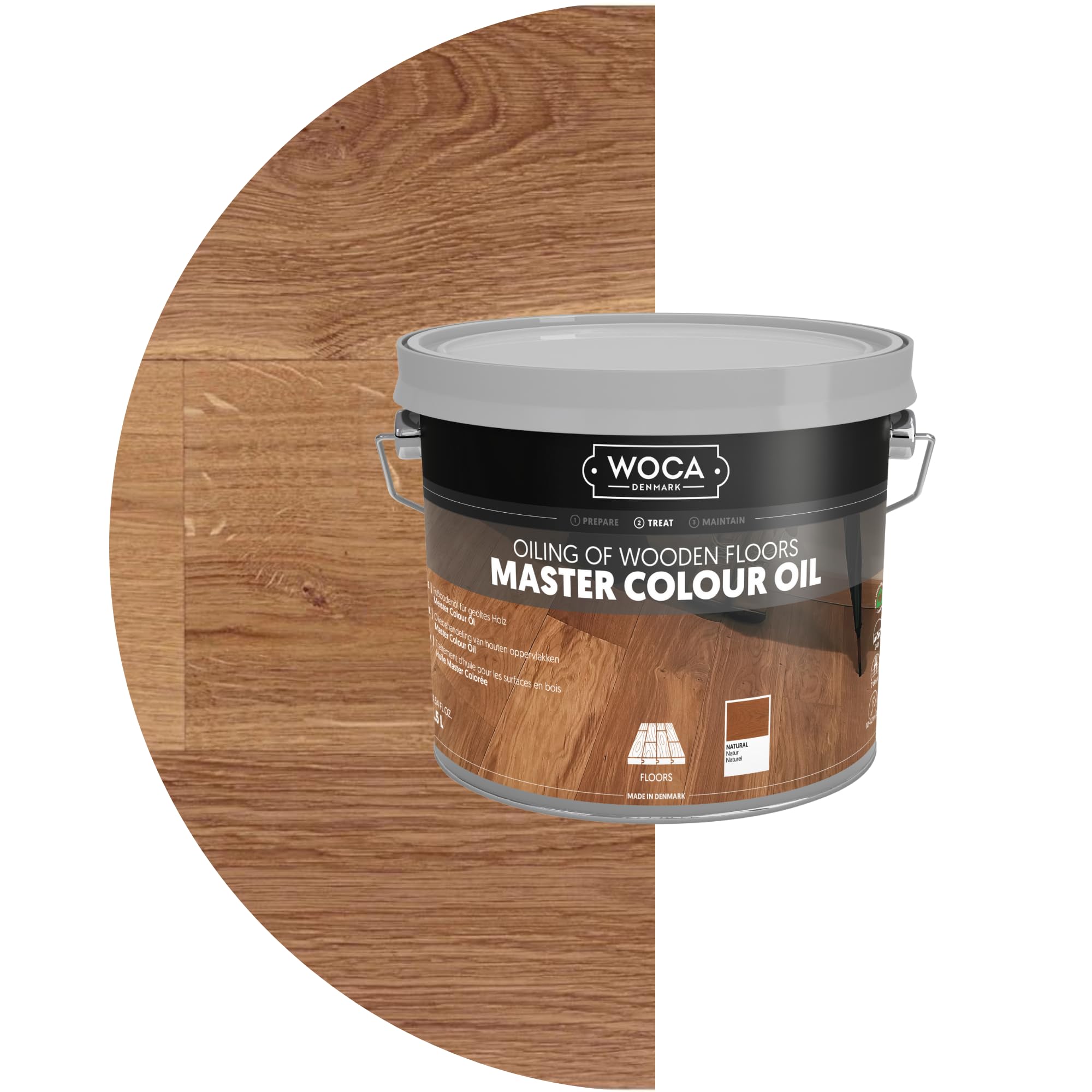 Woca Meister bodenöl Natural 2,5 litros