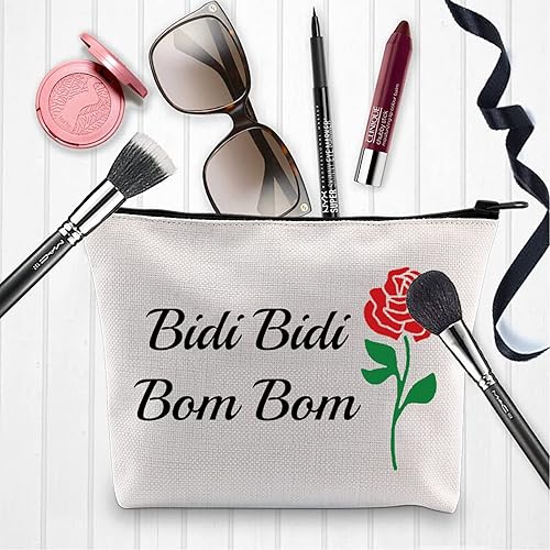 Miniatura 5 de XYANFA Singer Selen Bolsa de Maquillaje Bidi Bidi Bom Bom Selen Latin Dance Lyric Gift Singer Fans Zipper Pouch, Bidi Bom, Moda