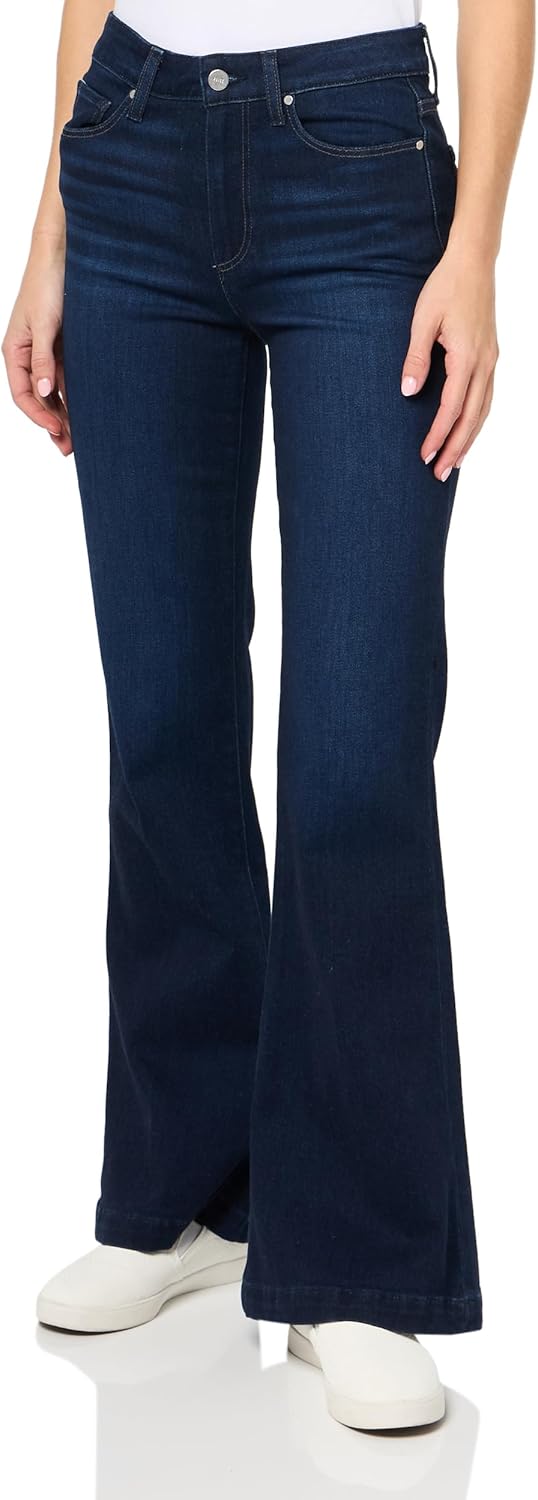 PAIGE Women's Genevieve Fog Luxe Coating Jeans