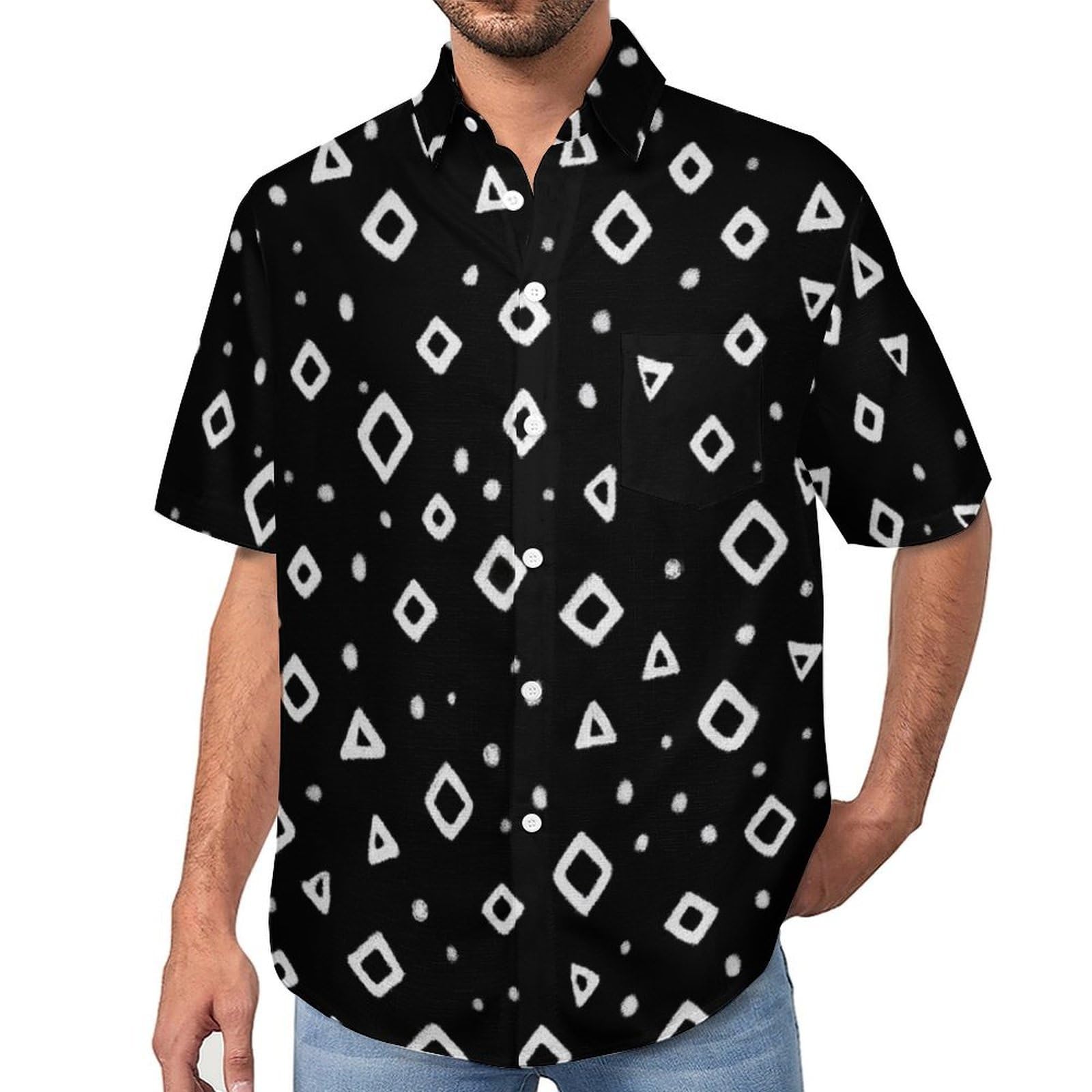 Camisa de verano cómoda con estampado 3D para evitar el calor 8