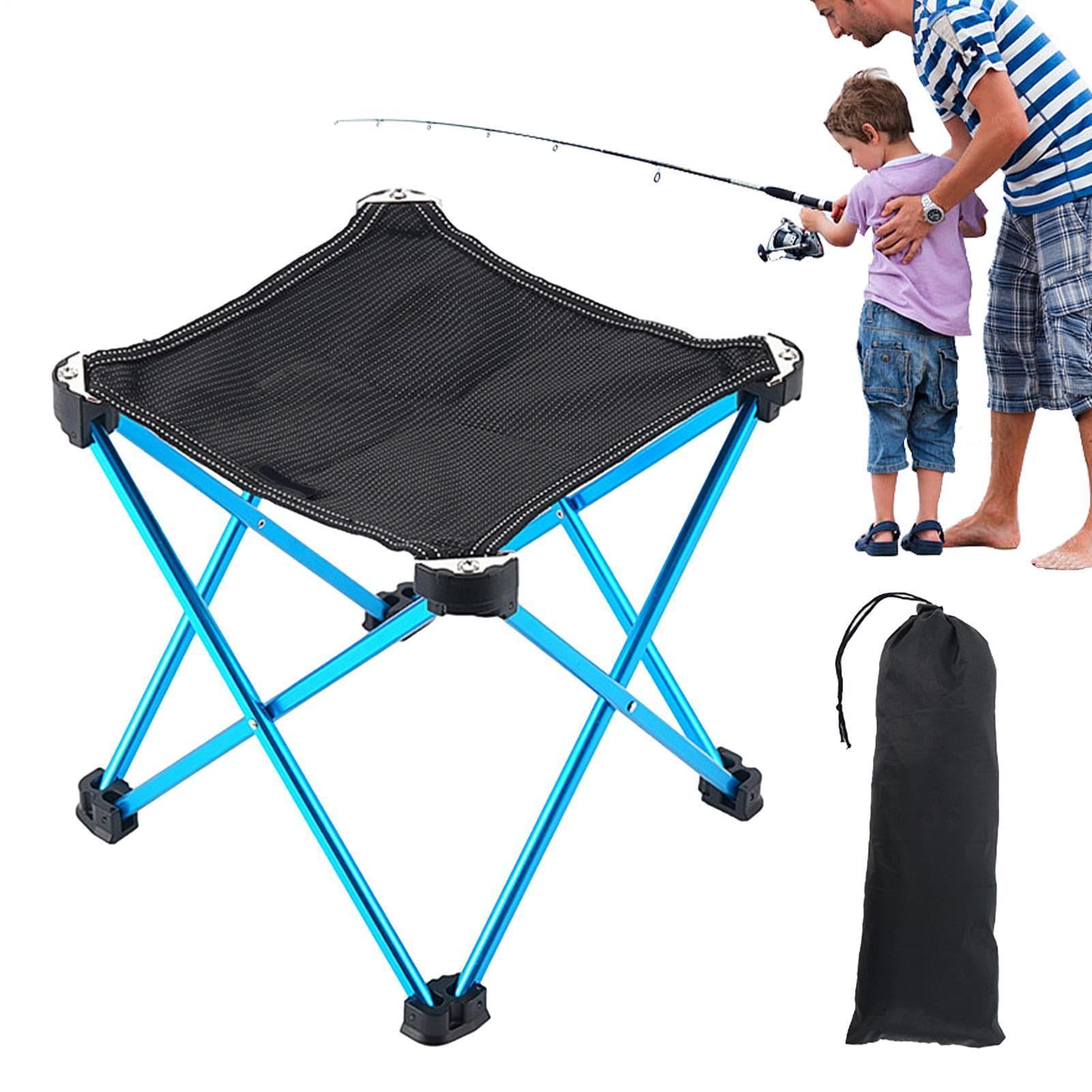 Folding Camping Stool Portable Travel Folding Camping Fishing Stool Chair