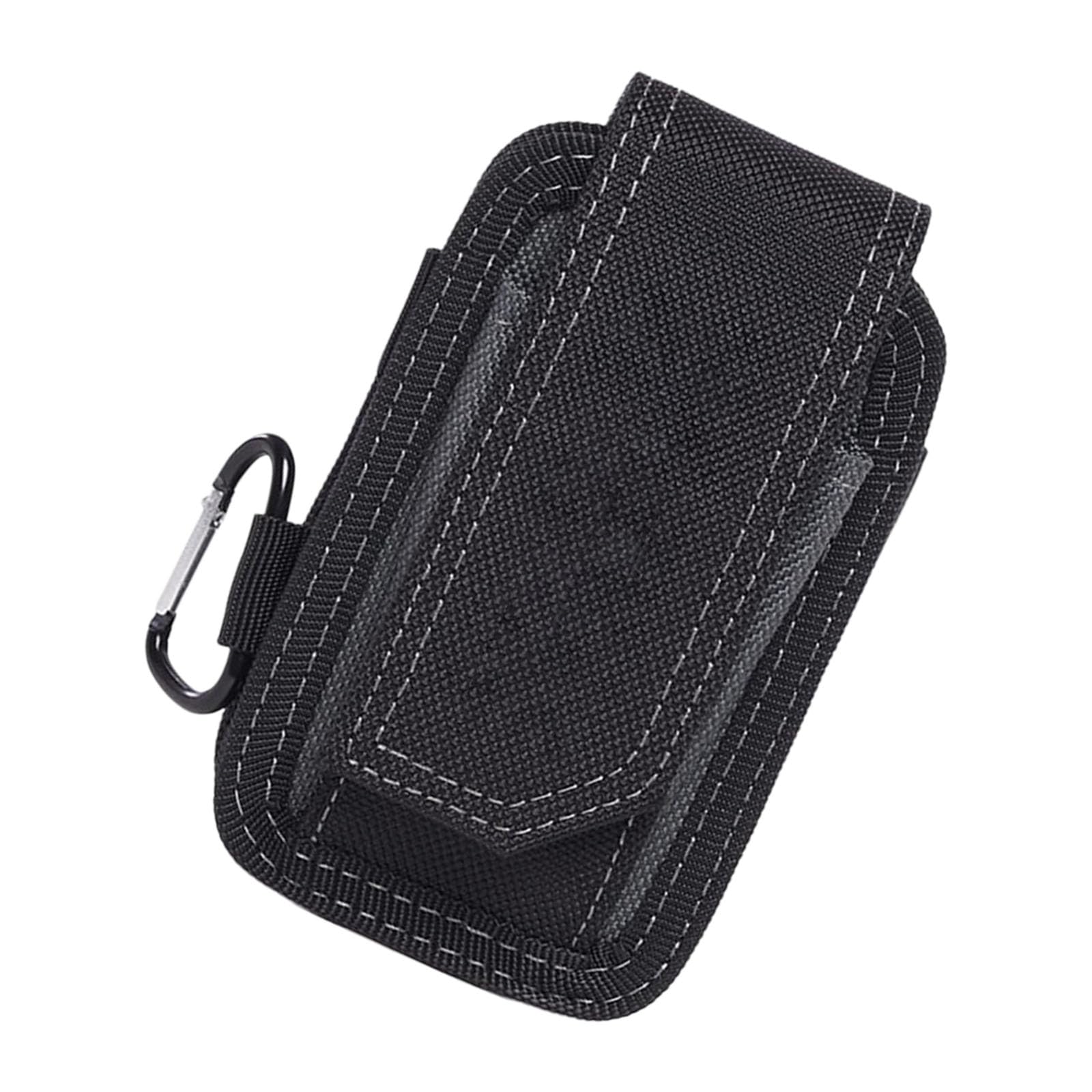Custodia per telefono con clip verticale in metallo per | Fessure laterali con fodera morbida Scomparto principale Accesso all ' officina Carry Repair Task Organizer