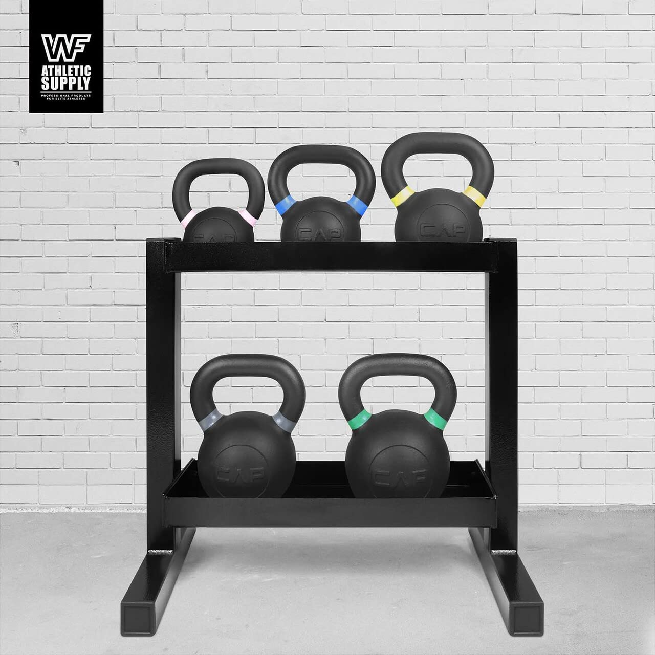 CAPHAUS Competition Kettlebells, Powder Coat Kettlebells For Women & Men, Durable Coating for Grip Strength, Rust Prevention, Longevity