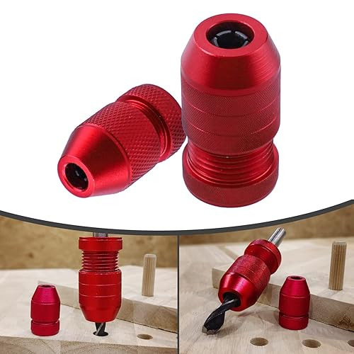 Miniatura 9 de RUITOOL Juego de tope de profundidad para brocas de taladro, tope de taladro ajustable Rango de tamaño de taladro aplicable 564"-316", 1564"-716",