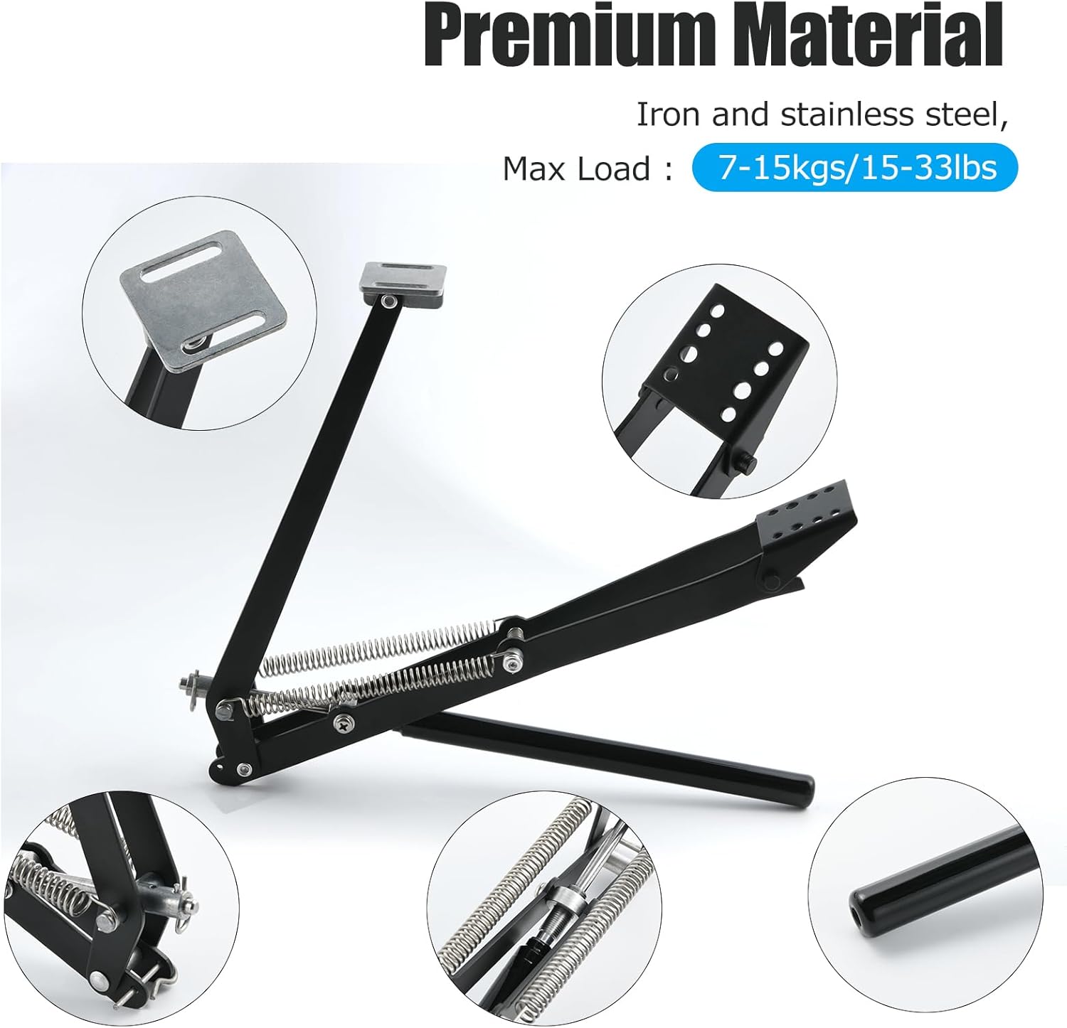 CHANGE MOORE Auto Vent Opener Automatic Greenhouse 2Pack Window Opener Roof Vent Opener Auto Vent Kit Sensitive Gardening Tools Automatic Greenhouses Supplies (Dual Spring Up to 33lbs)