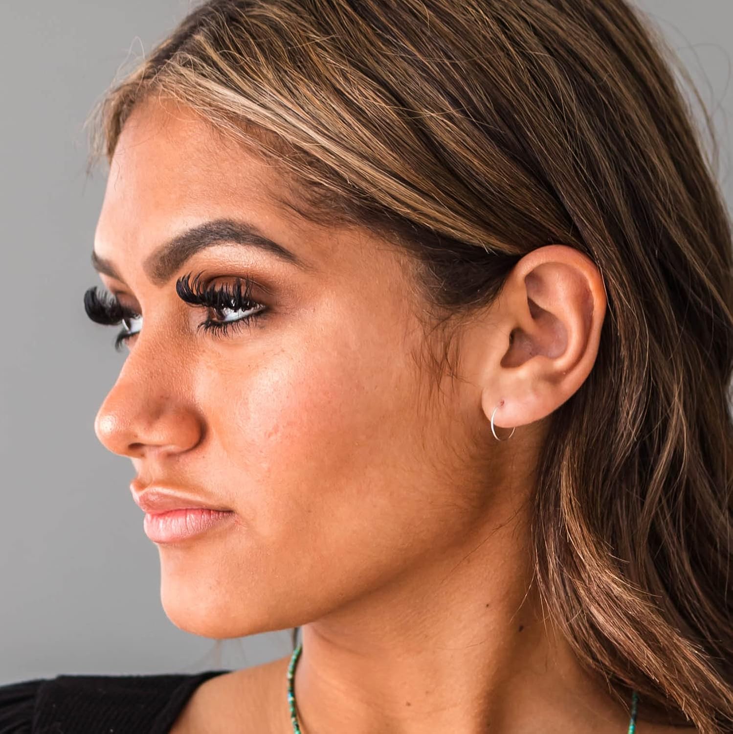 Small 14k Yellow Gold Fill Little Huggies 12mm, Thin 24 Gauge Handmade Hypoallergenic Minimalist Hoops. Perfect for Sensitive Ears Men, Women or Children - Image 7