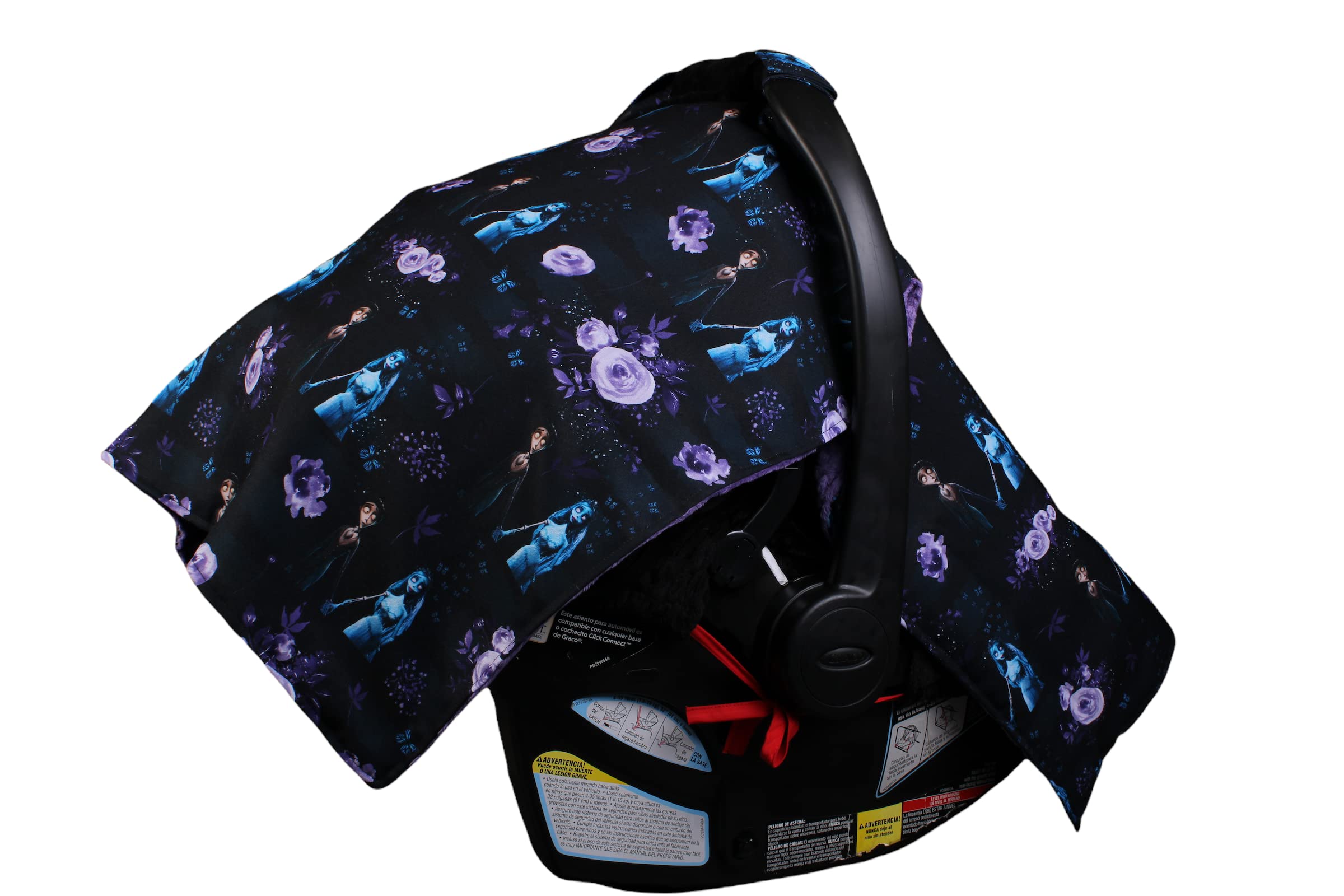 Corpse Bride Canopy Cover. Corpse Bride Carseat Cover. Corpse Bride. Carseat Cover. Canopy Cover