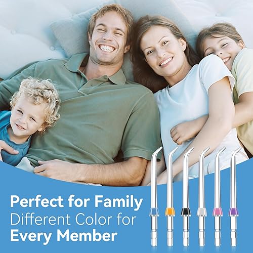 Miniatura 25 de Puntas de repuesto para Waterpik Aquarius Water Flosser Waterpik Cabezales de repuesto para cepillos de dientes e irrigadores orales