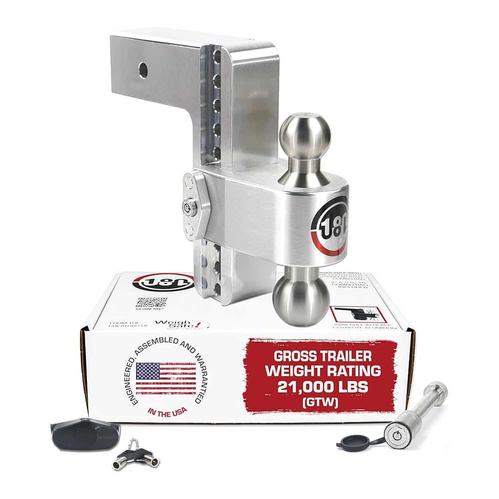 Amazon.com: Weigh Safe Adjustable Trailer Hitch Ball Mount