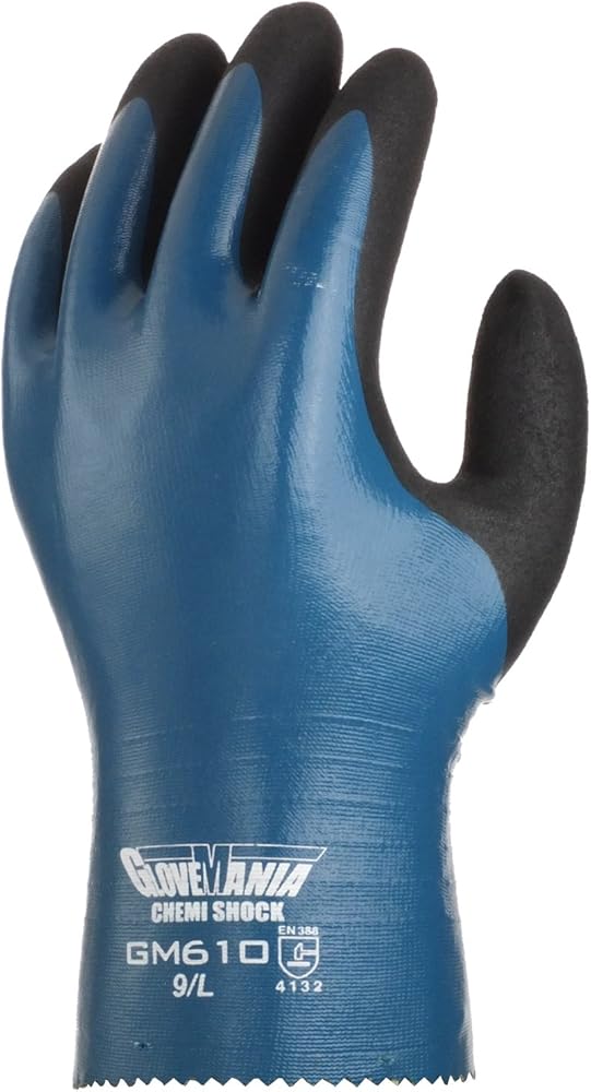 Amazon | [川西工業] グローブマニア ケミショック 1双入 グリーン S