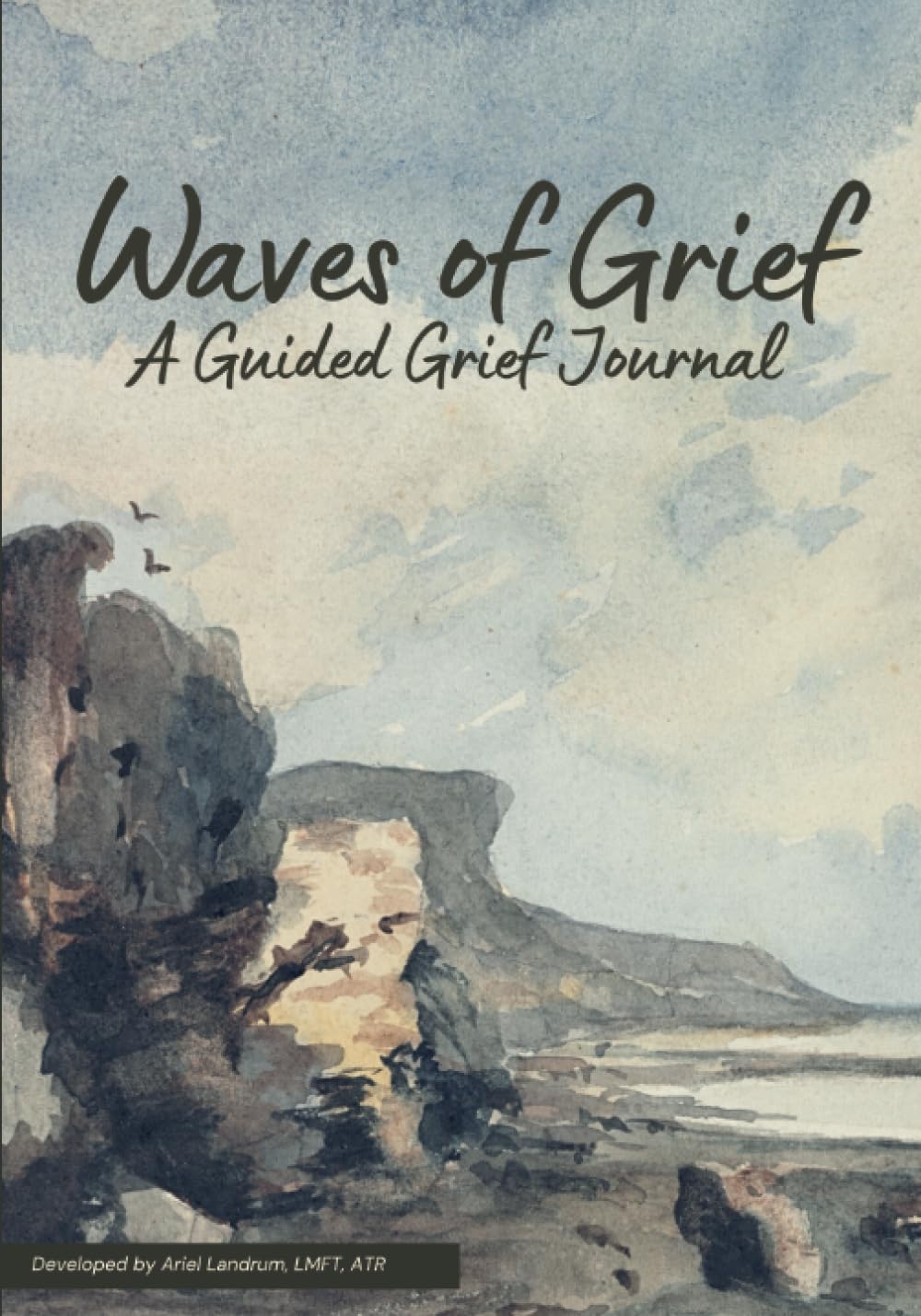 Waves of Grief: A Guided Grief Journal      Paperback – June 8, 2023
