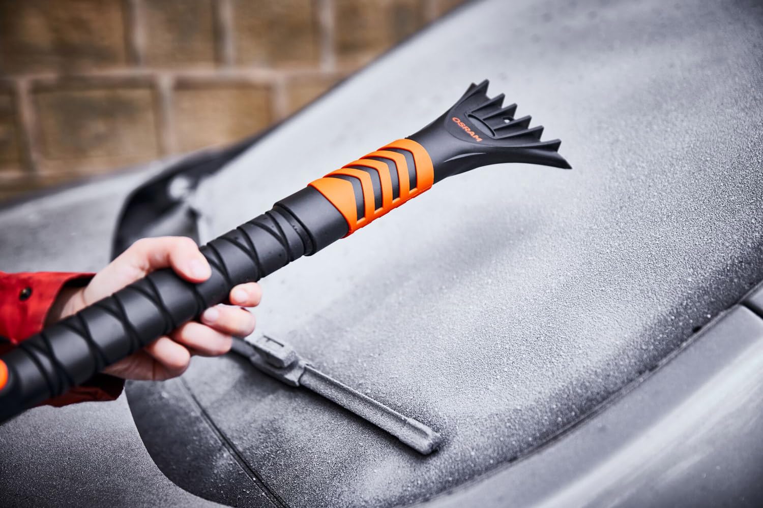 OSRAM SNOWbrush 010 4 in 1 pala raschiaghiaccio lavavetri