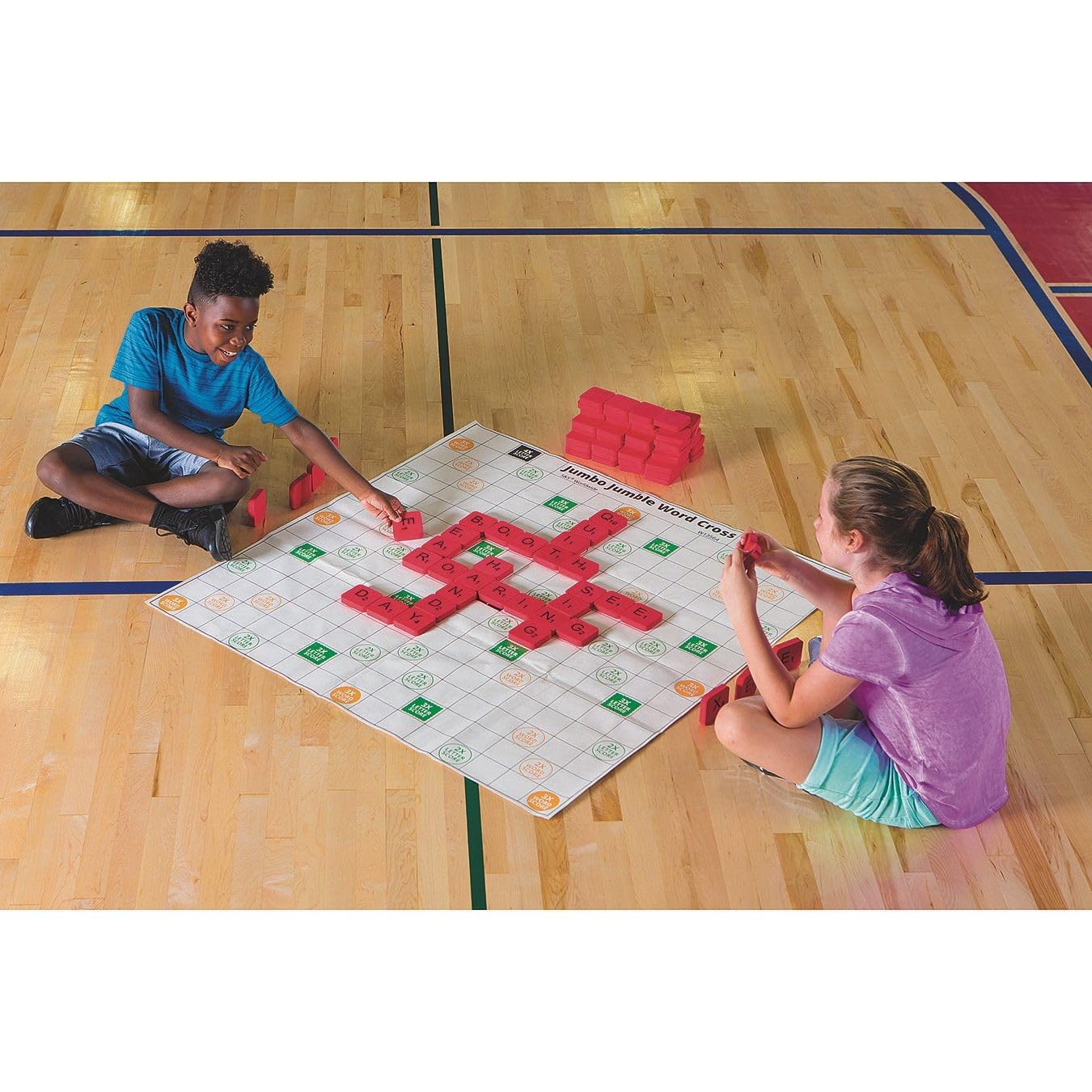 Jumbo Jumble Word Cross