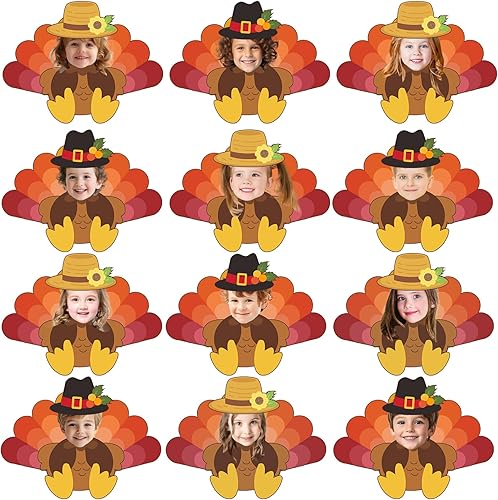 Miniatura 14 de Vuzvuv 48 piezas de recortes de papel de discos de los años 70, 80 y 90 con 100 puntos de pegamento, recortes de discos para decorar tablones de