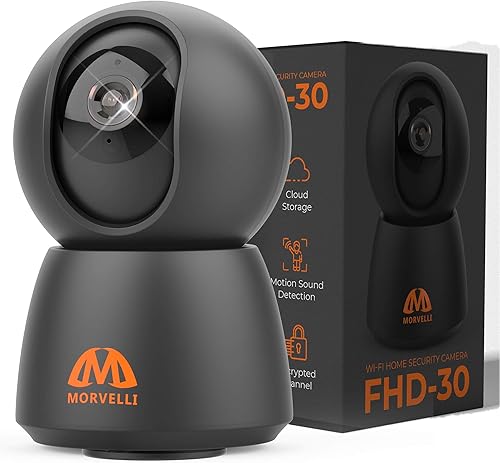 Miniatura 6 de FHD 1080P WiFi Cámara de seguridad para interiores Audio bidireccional, monitor inalámbrico inteligente para bebé, visión nocturna IR, aplicación