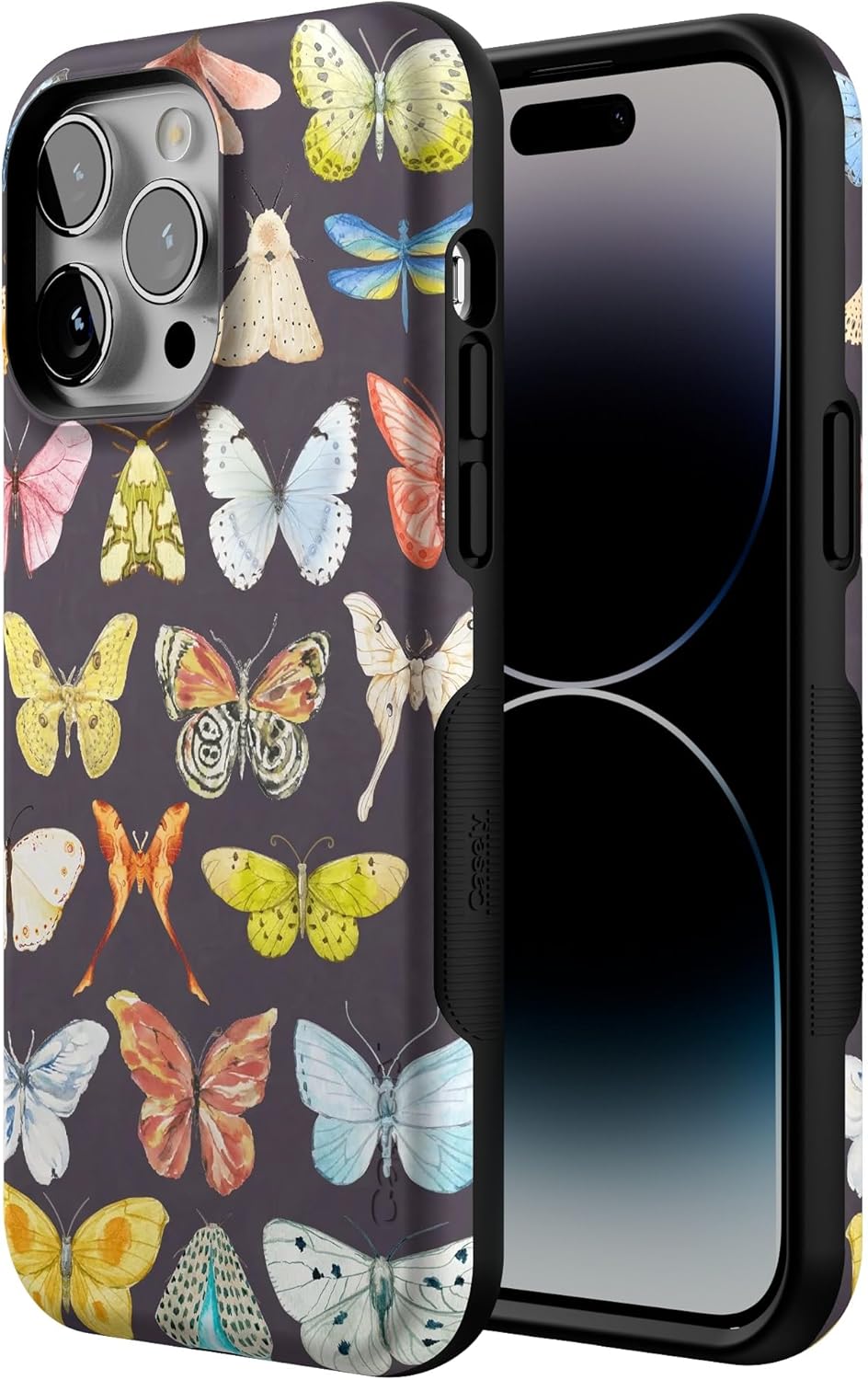 Casely iPhone 14 Pro Max Case | Midnight Monarch | Jenna Palek x Casely | Bold Protective Design | Compatible with MagSafe