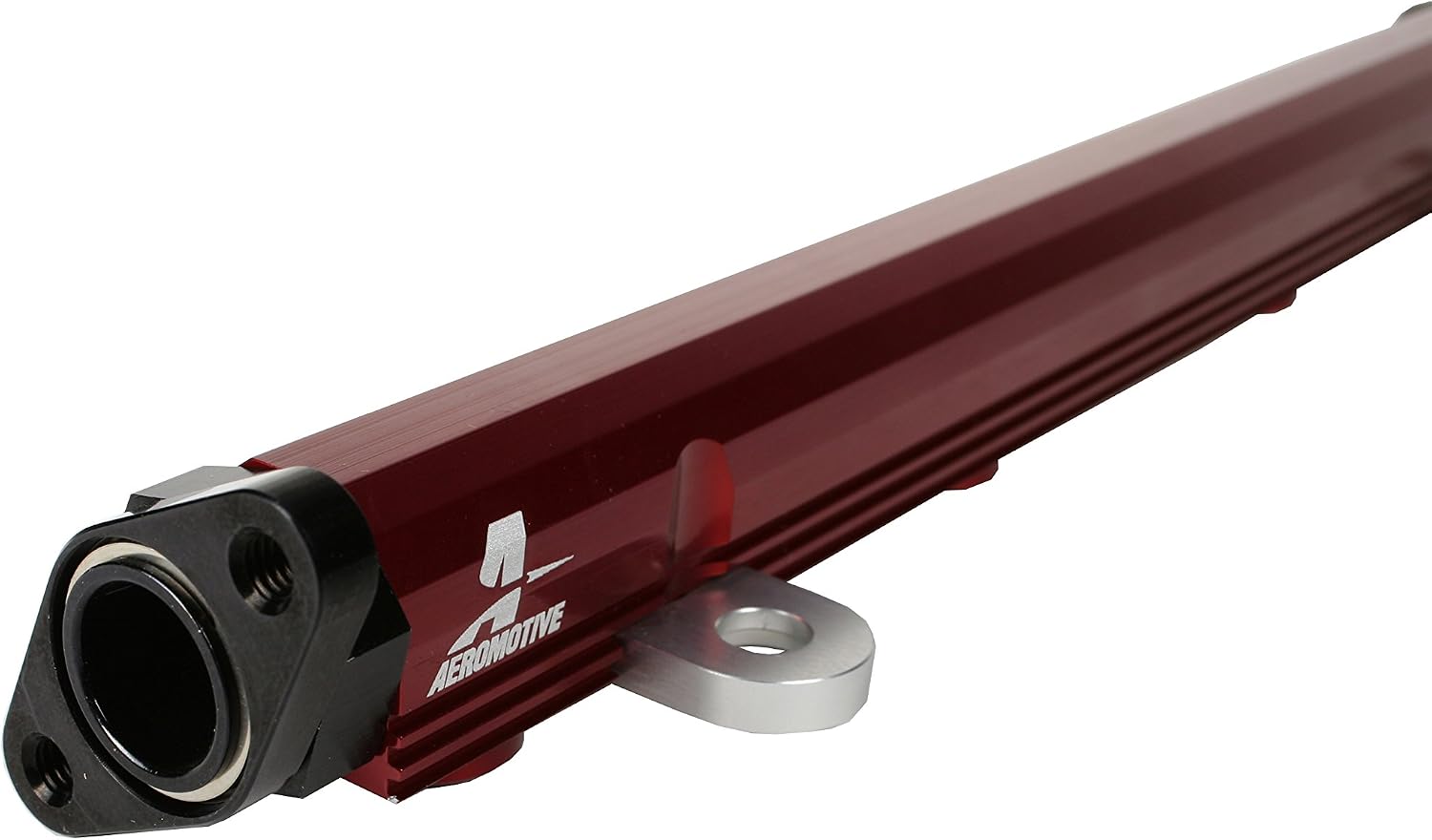 Aeromotive 14180 Fuel Rail, 03-06 Mitsubishi Lancer EVO 8 & 9, Black