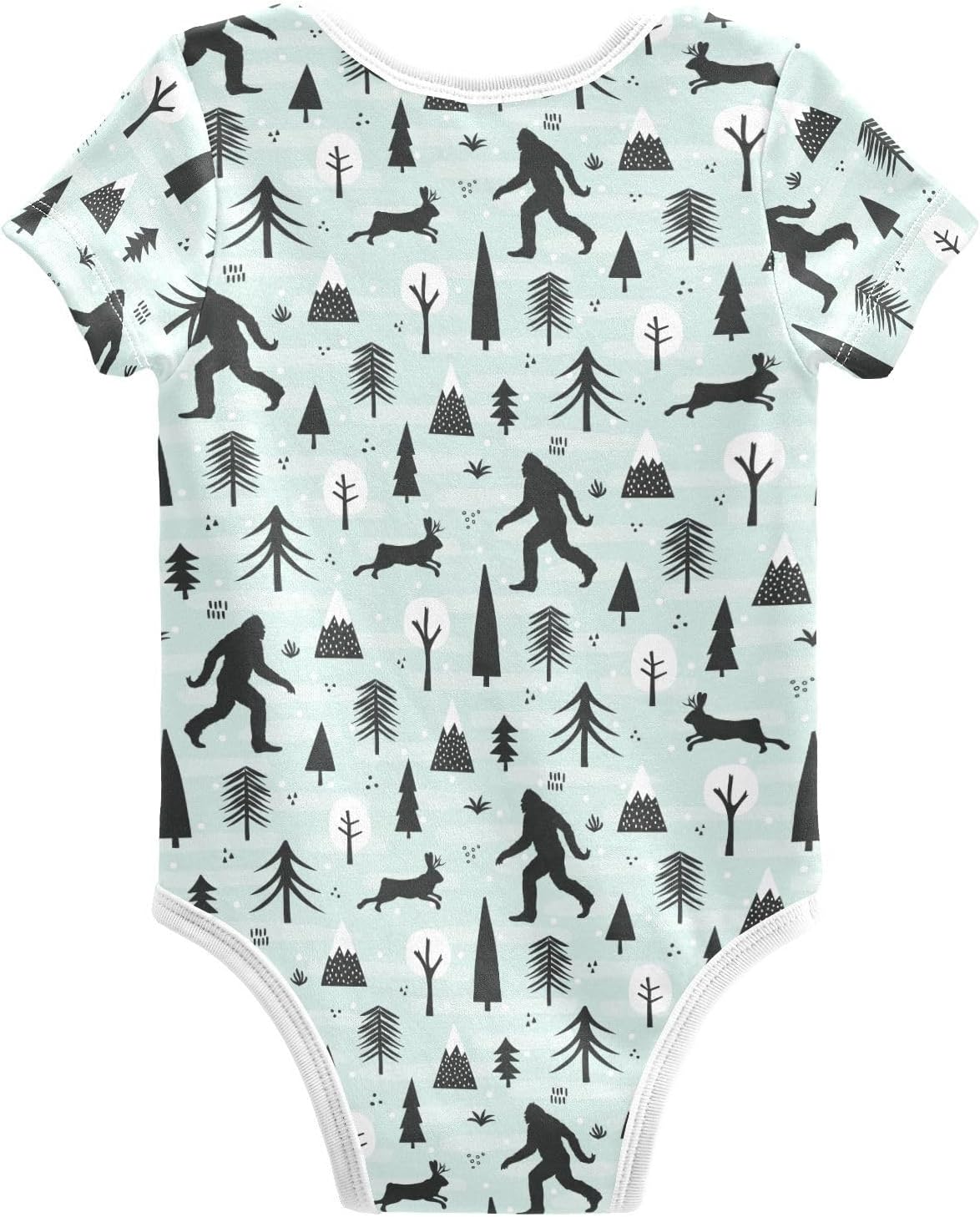 Unisex Baby Bodysuit Boy Girl Clothes Soft Cotton Newborn Infant Outfit Shrot Sleeve Romper 0-24 Months