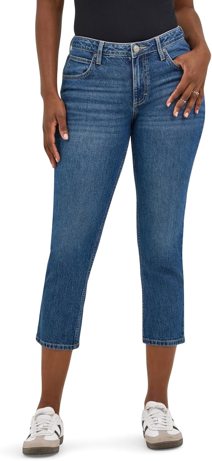 Lee Womens Legendary 26" Straight Crop Jean