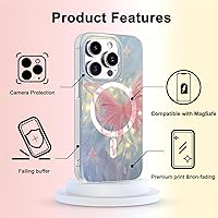 Vista 446 de I-MGAE-IN-AR - Funda diseñada para iPhone 12 y 12 Pro, diseño de mariposa plateada brillante, funda protectora de poliuretano termoplástico, suave