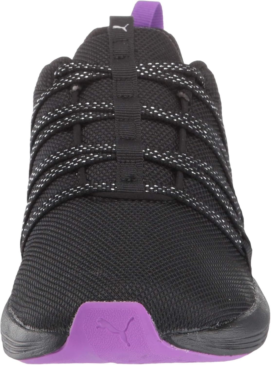 PUMA womens Prowl Alt Sneaker, Puma Black-purple Glimmer, 9 US