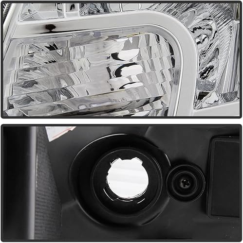 Miniatura 4 de ACANII - Para Nissan Frontier 2009-2020, carcasa cromada, faros delanteros de repuesto para conductor y pasajero