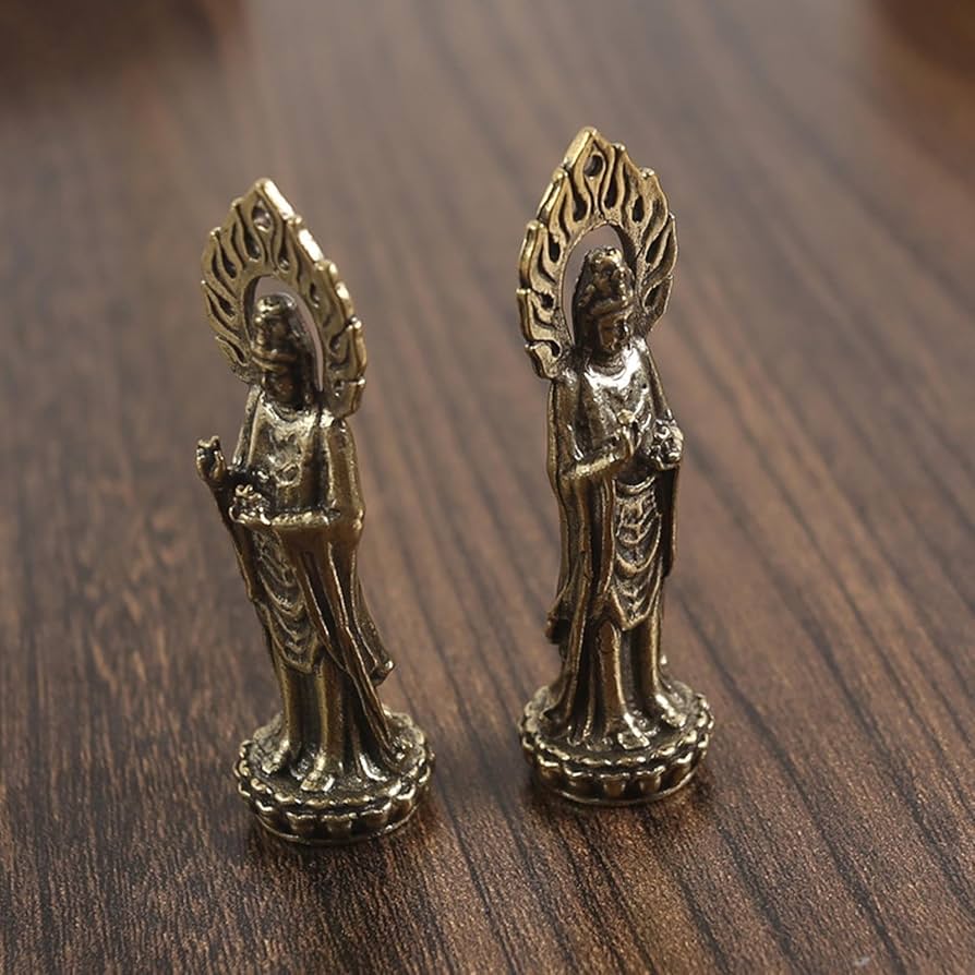 Amazon｜Gwtdtoad 観音像,観音像,観音像仏像工芸品 | 仏像2.4