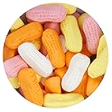 Circus Peanuts Assorted Marshmallow Candy, 2 Pound Bulk Bag, Marshmallow Candy, Nostalgic Candy