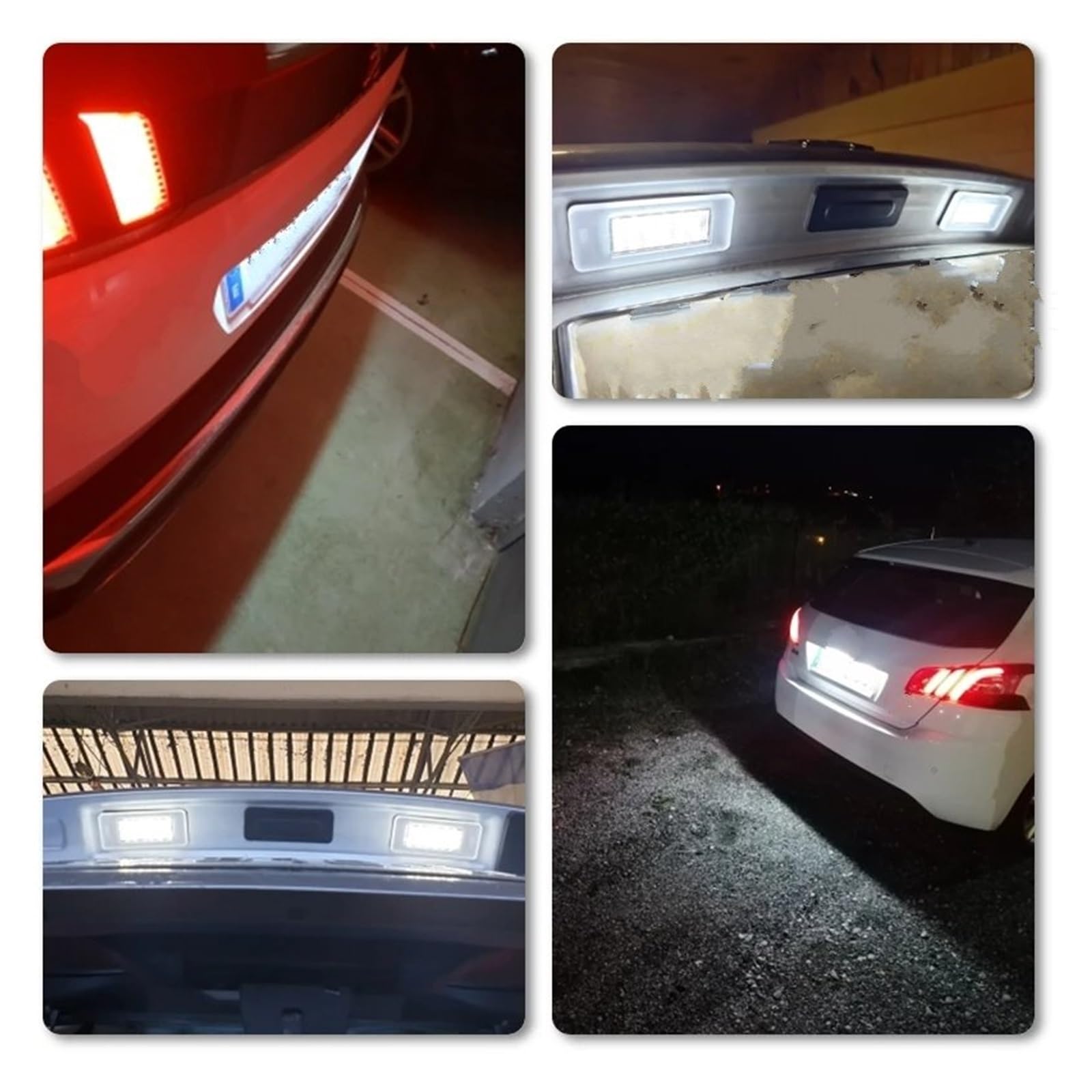 Qiilu Adatto Per Luci Luci C3 2017 Luci C3 2017 Luci C3 2017 Luce, 18 Led Lampada Auto Sinistra E Destra Adatto Per Adatto Per Adatto P