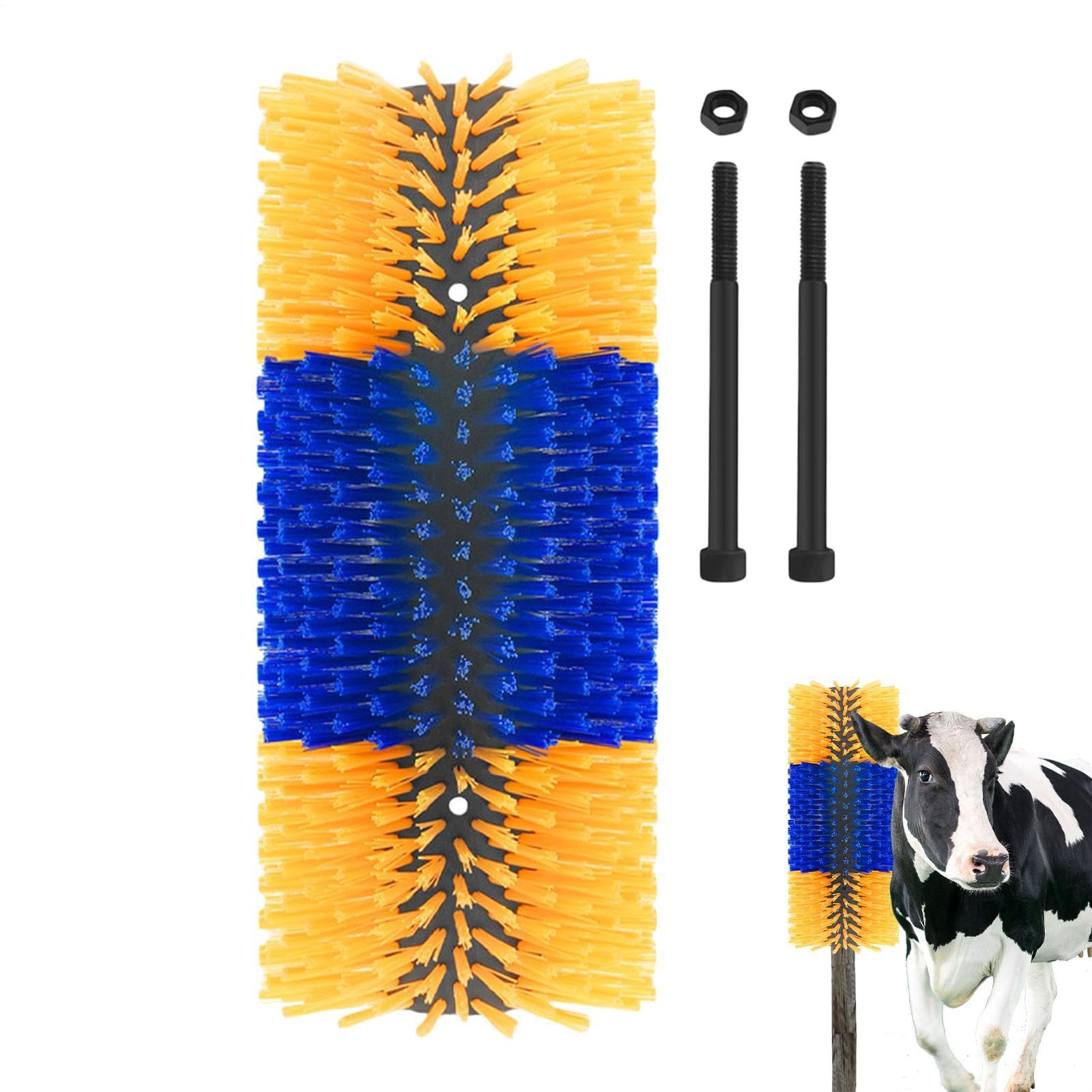 Cepillo para rascar caballos,Cepillo de masaje para rascar ganado | Kit de aseo de animales domésticos de masaje completo