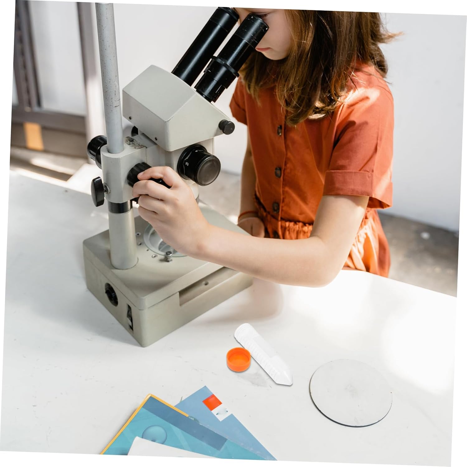 125pcs Conical Tubes Leak Screw Caps Graduated Lab Storage Containers for Precise Measurements for Centrifugation and Sample Integrity