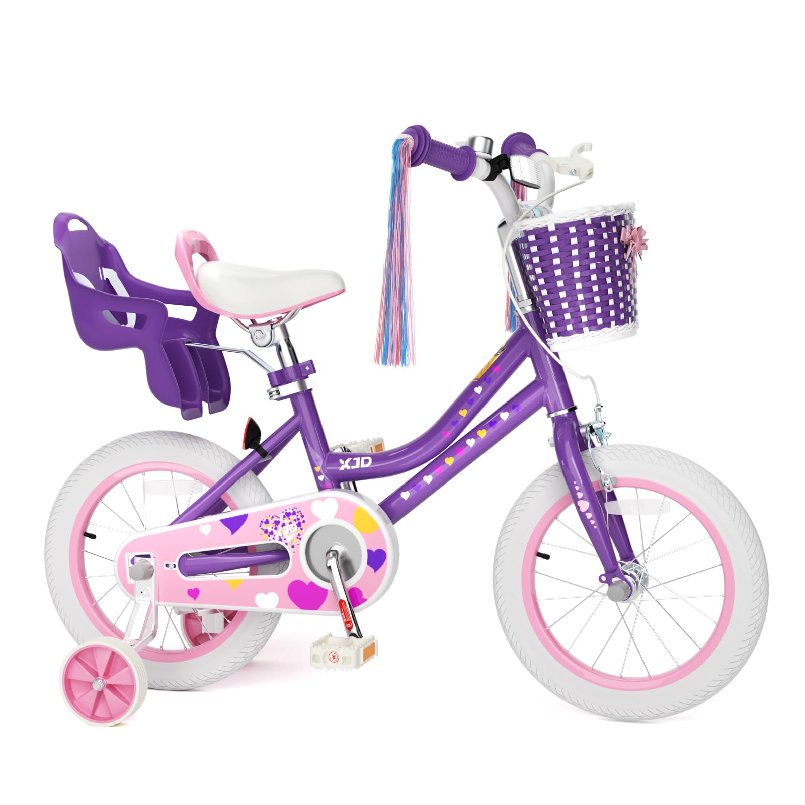 XJD Girls Bike for Toddlers 3-9 Years
